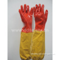 Long Cuff PVC Working Glove (DHL510)